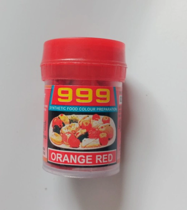Orange Red Food Colour